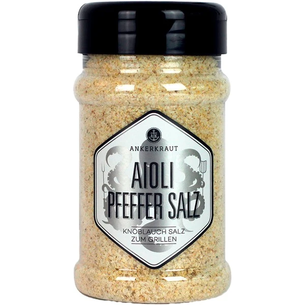 Ankerkraut Aioli-Pfeffer Salz , Gewürz 1 Ankerkraut Aioli-Pfeffer Salz , Gewürz