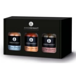 Ankerkraut Geschenkset 'Best Of' Mit 3 Korkengläsern