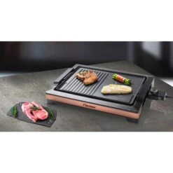 Bestron BBQ-Tischgrill, Elektro-Grillplatte -Barbecue Serien Geschäft Bestron BBQ Tischgrill Elektro Grillplatte@@1742294 5