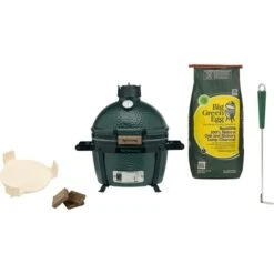 Barbecue Serien Geschäft 6 Big Green Egg MiniMax, Starter-Paket, Holzkohlegrill