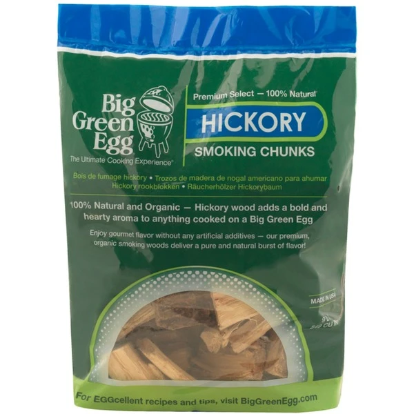 Big Green Egg Wood Chunks Hickory, Räucherchips 1 Big Green Egg Wood Chunks Hickory, Räucherchips
