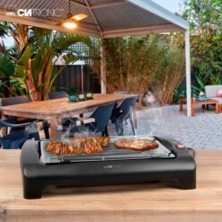 Clatronic Barbeque-Tischgrill BQ 2977, Elektrogrill -Barbecue Serien Geschäft Clatronic Barbeque Tischgrill BQ 2977 Elektrogrill@@9ggedq02 3