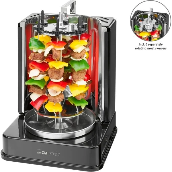 Clatronic Döner-Multigrill DVG 3686, Elektrogrill 7 Clatronic Döner-Multigrill DVG 3686, Elektrogrill – Bild 7