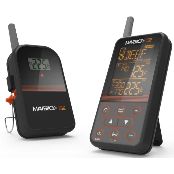 Maverick Extended Range BBQ & Meat Funkthermometer XR-40 1 Maverick Extended Range BBQ & Meat Funkthermometer XR-40
