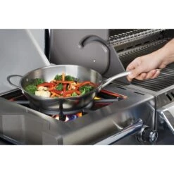 Napoleon Grill-Wok Aus Edelstahl -Barbecue Serien Geschäft Napoleon Grill Wok aus Edelstahl@@9ggzzn2h 2