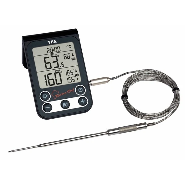TFA Digitales Grill-/Braten-/Ofenthermometer KÜCHEN-CHEF 1 TFA Digitales Grill-/Braten-/Ofenthermometer KÜCHEN-CHEF