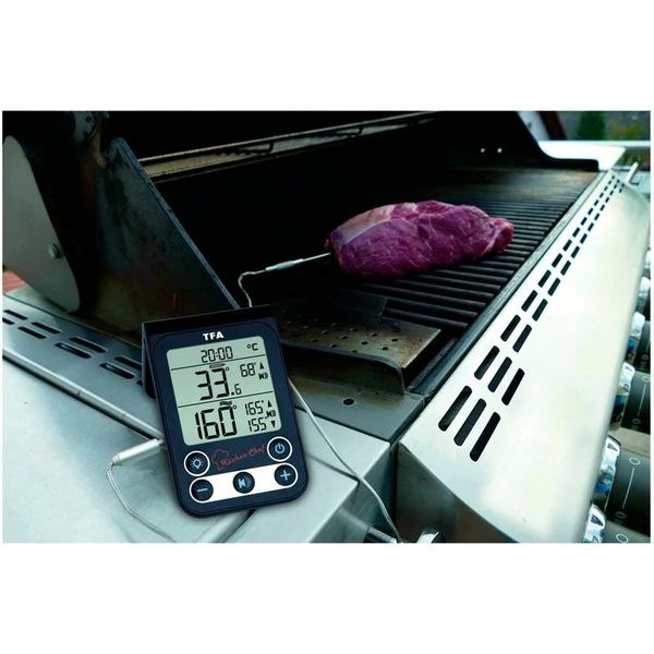 TFA Digitales Grill-/Braten-/Ofenthermometer KÜCHEN-CHEF 5 TFA Digitales Grill-/Braten-/Ofenthermometer KÜCHEN-CHEF – Bild 5