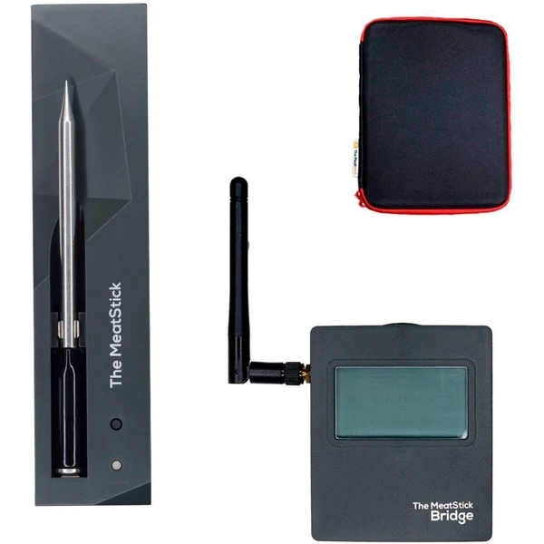 The MeatStick Set 3 Mit WiFi Bridge, Kabelloses Fleischthermometer 1 The MeatStick Set 3 Mit WiFi Bridge, Kabelloses Fleischthermometer