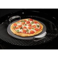 Weber CRAFTED Glasierter Grillstein 8861, Rund, Pizzastein -Barbecue Serien Geschäft Weber CRAFTED Glasierter Grillstein 8861 rund Pizzastein@@1810912 3