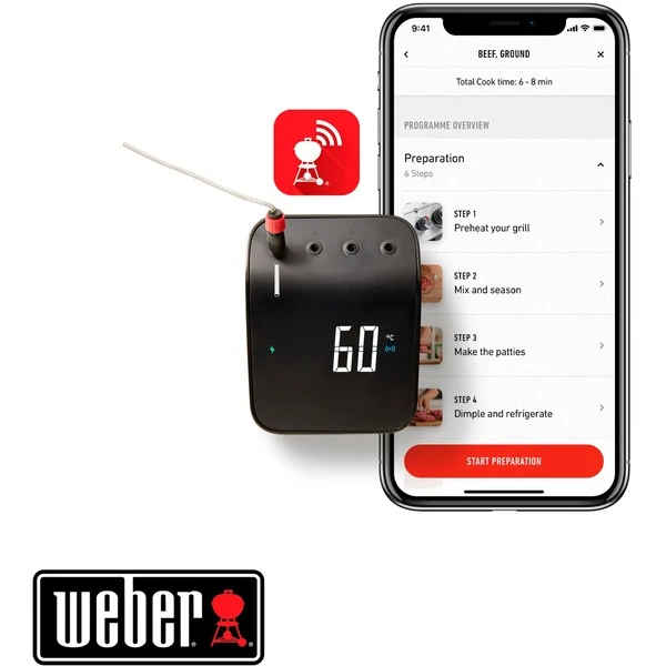Weber Connect Smart Grilling Hub, Thermometer 4 Weber Connect Smart Grilling Hub, Thermometer – Bild 4