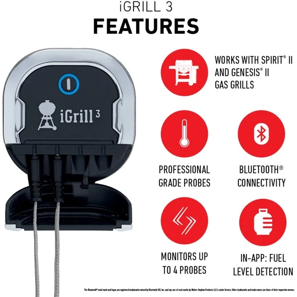 Weber Grillthermometer IGrill 3 14 Weber Grillthermometer IGrill 3 – Bild 14
