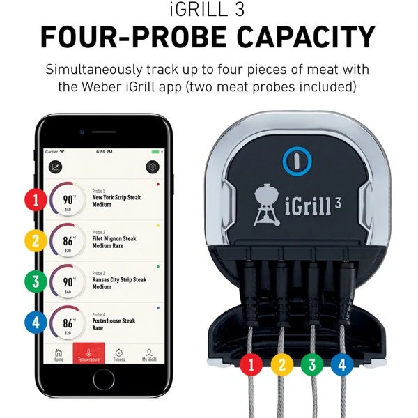 Weber Grillthermometer IGrill 3 15 Weber Grillthermometer IGrill 3 – Bild 15