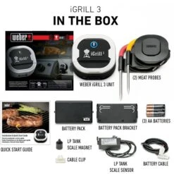 Weber Grillthermometer IGrill 3 32 Weber Grillthermometer IGrill 3 -Barbecue Serien Geschäft Weber Grillthermometer iGrill 3@@1303167 15