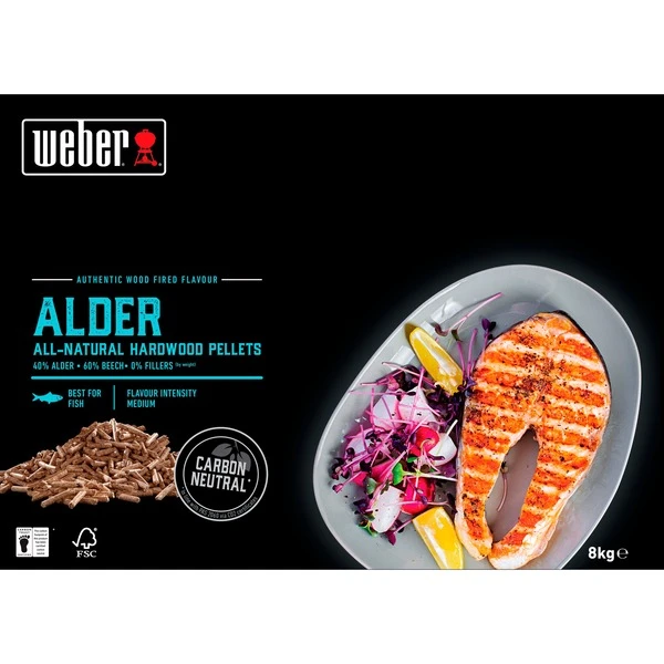Weber Holzpellets Erlenholz, 8kg, Brennstoff 1 Weber Holzpellets Erlenholz, 8kg, Brennstoff
