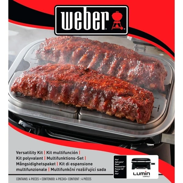 Weber Multifunktions-Erweiterungs-Set Für Lumin Compact, Grillrost 2 Weber Multifunktions-Erweiterungs-Set Für Lumin Compact, Grillrost – Bild 2