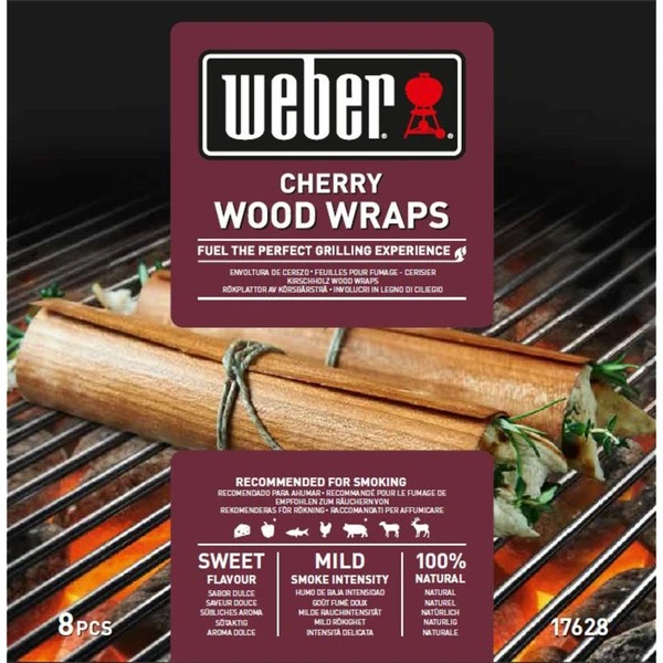 Weber Wood Wraps - Kirschholz 17628, Aroma-Holz 1 Weber Wood Wraps - Kirschholz 17628, Aroma-Holz